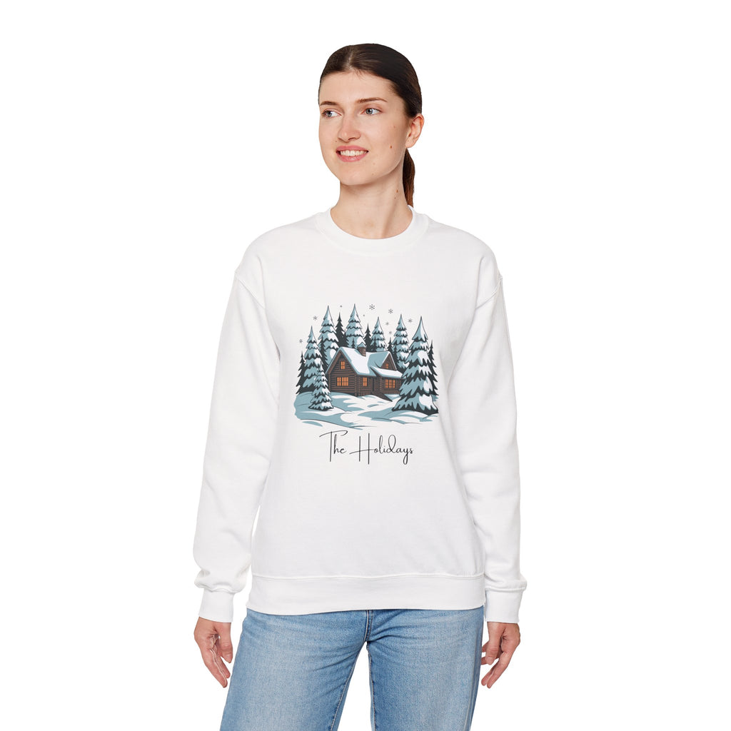 Holiday Cabin Sweatshirt — The Holidays Winter Crewneck