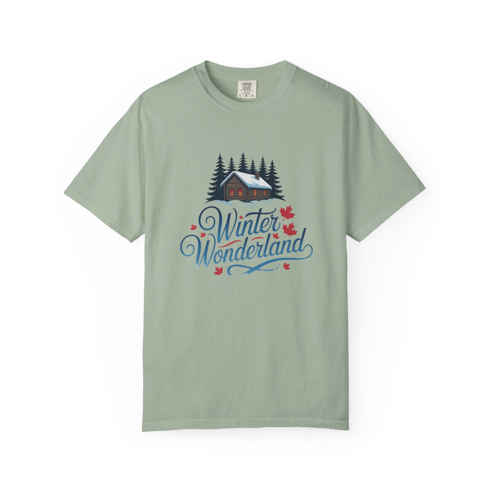 Winter Wonderland T-Shirt — Cabin & Pine Forest Holiday Tee
