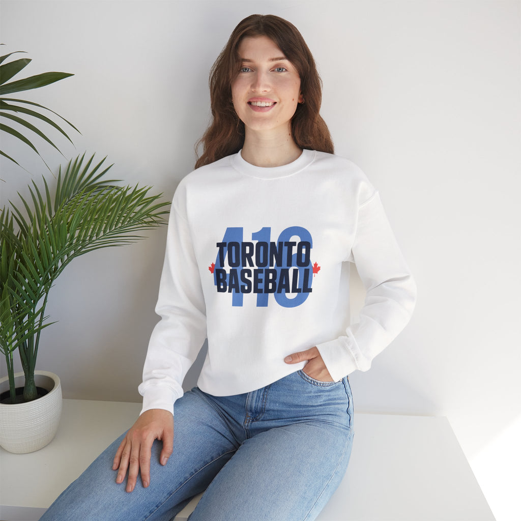 Toronto Baseball 416 Sweatshirt – Retro Toronto Blue Crewneck