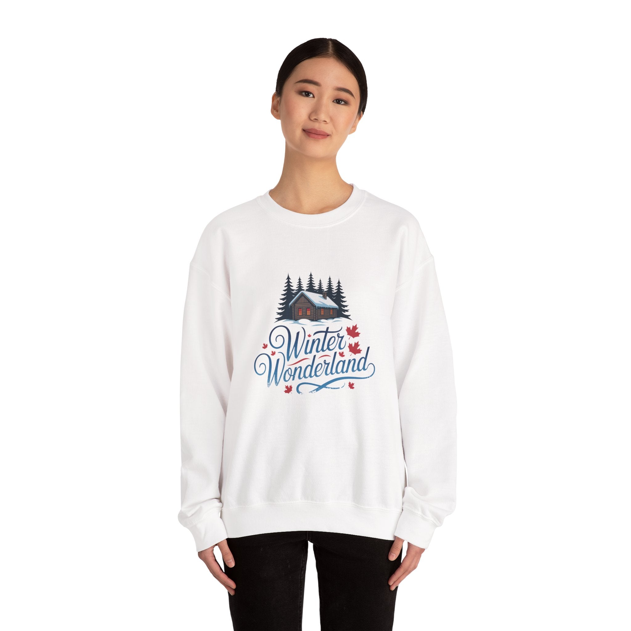 Winter Wonderland Sweatshirt — Cozy Cabin Holiday Crewneck