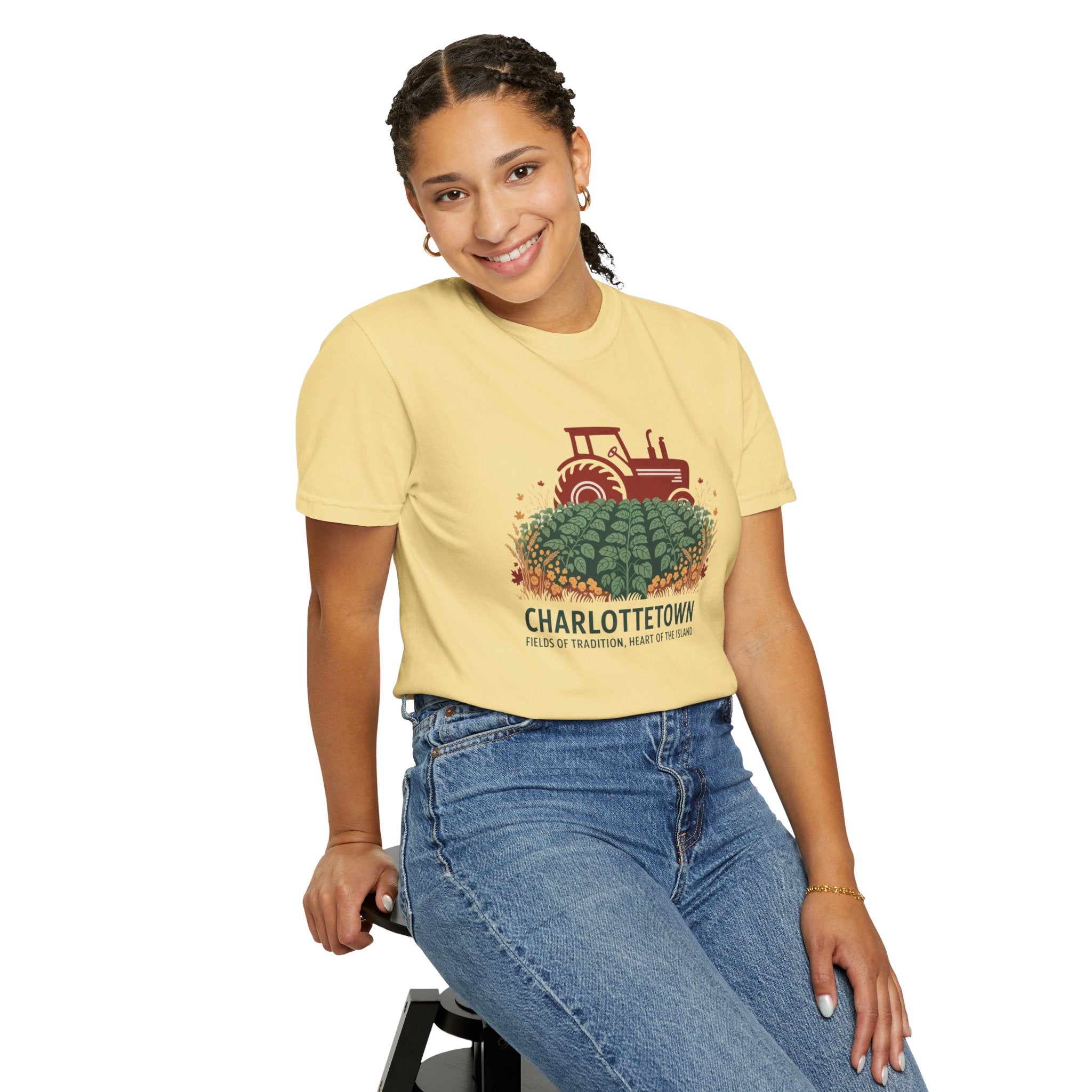 Charlotte Town Farm Themed Unisex T-Shirt