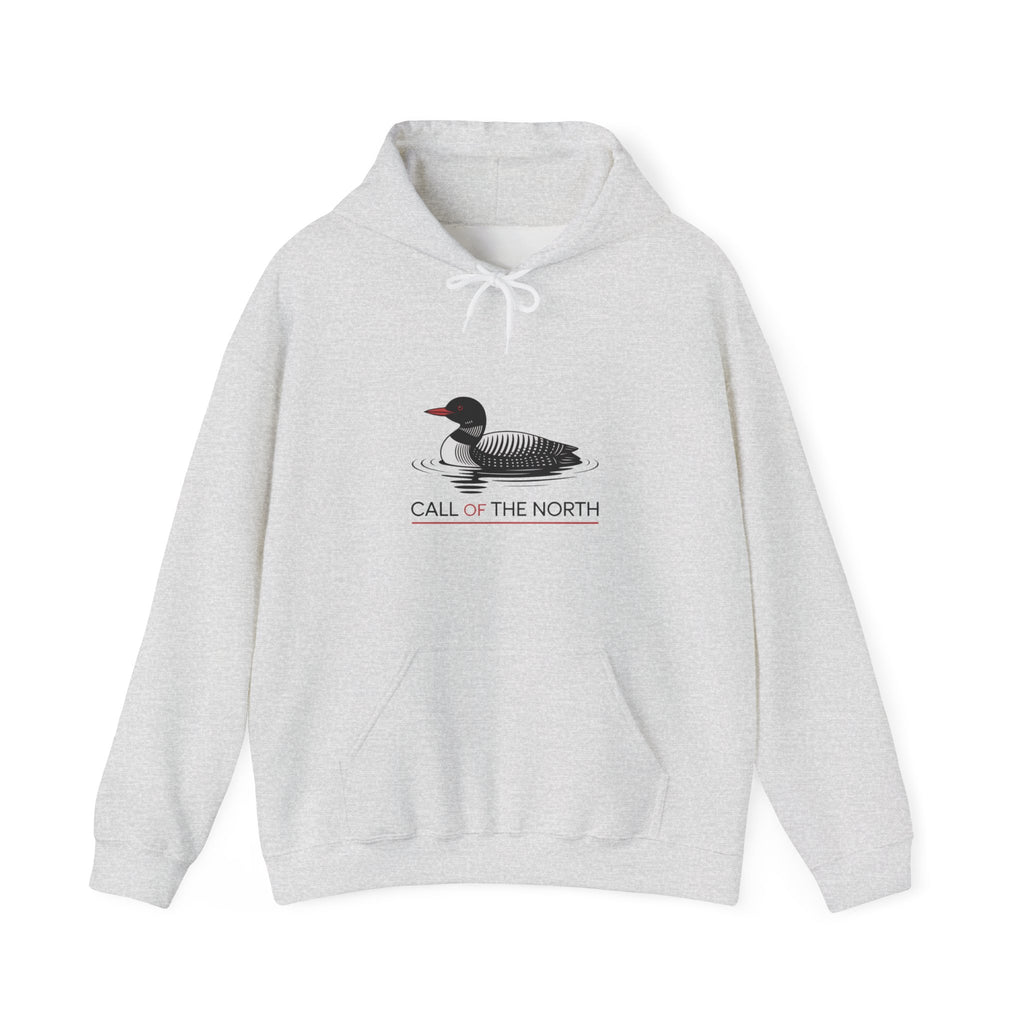 Loon Graphic Hoodie — "Call of the North" Nature Pullover