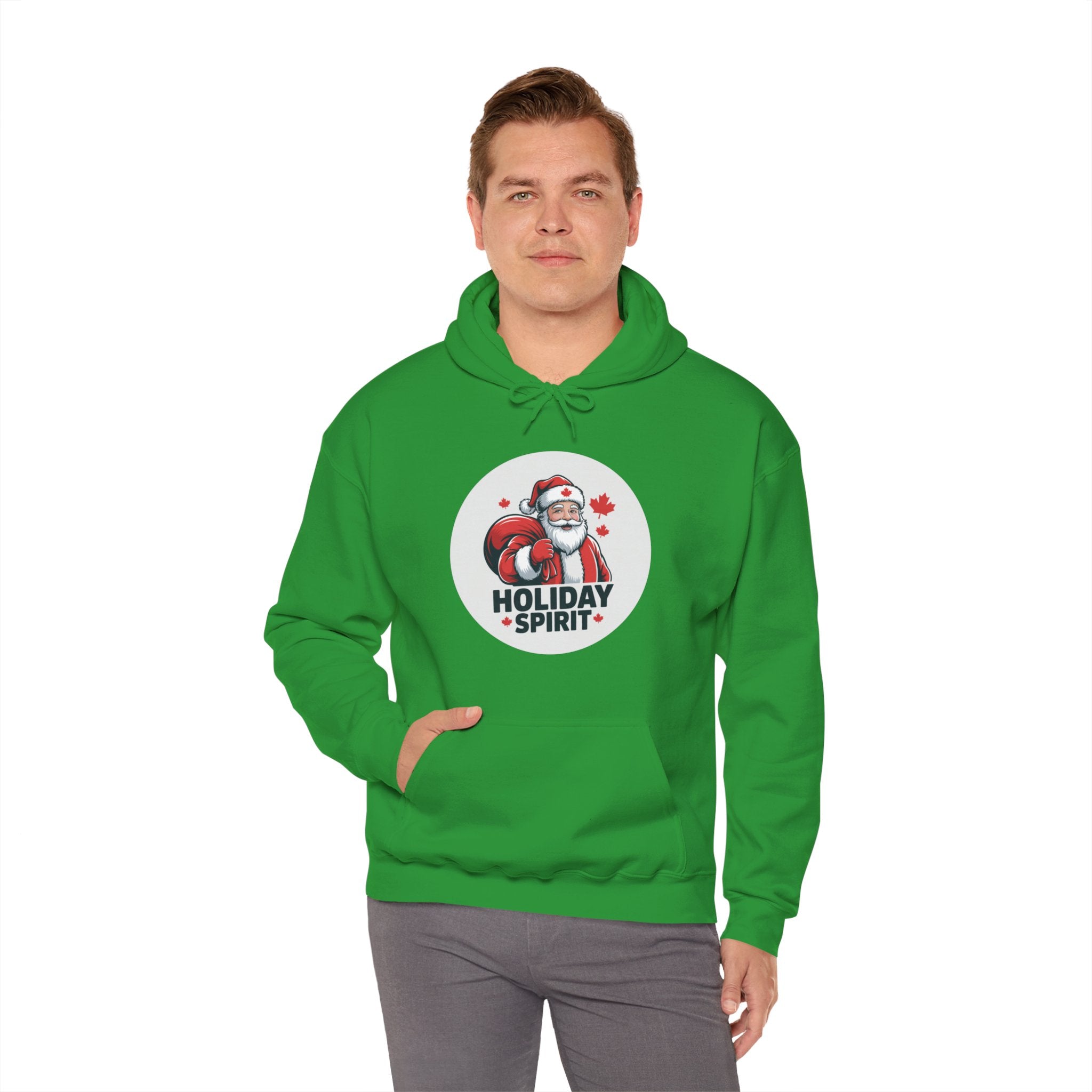Holiday Spirit Hoodie – Santa Claus Christmas Sweatshirt