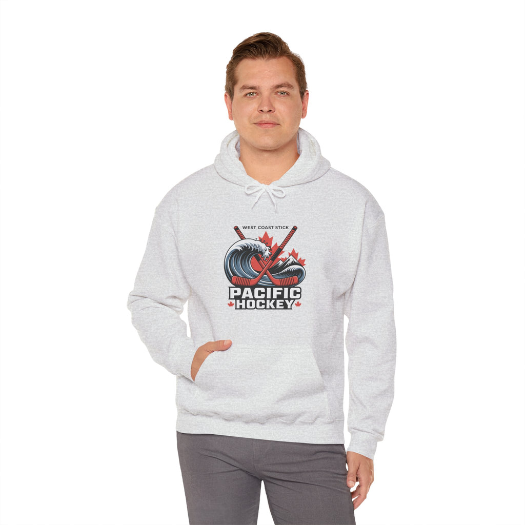 Pacific Hockey Hoodie — West Coast Waves Hockey Logo Pullover