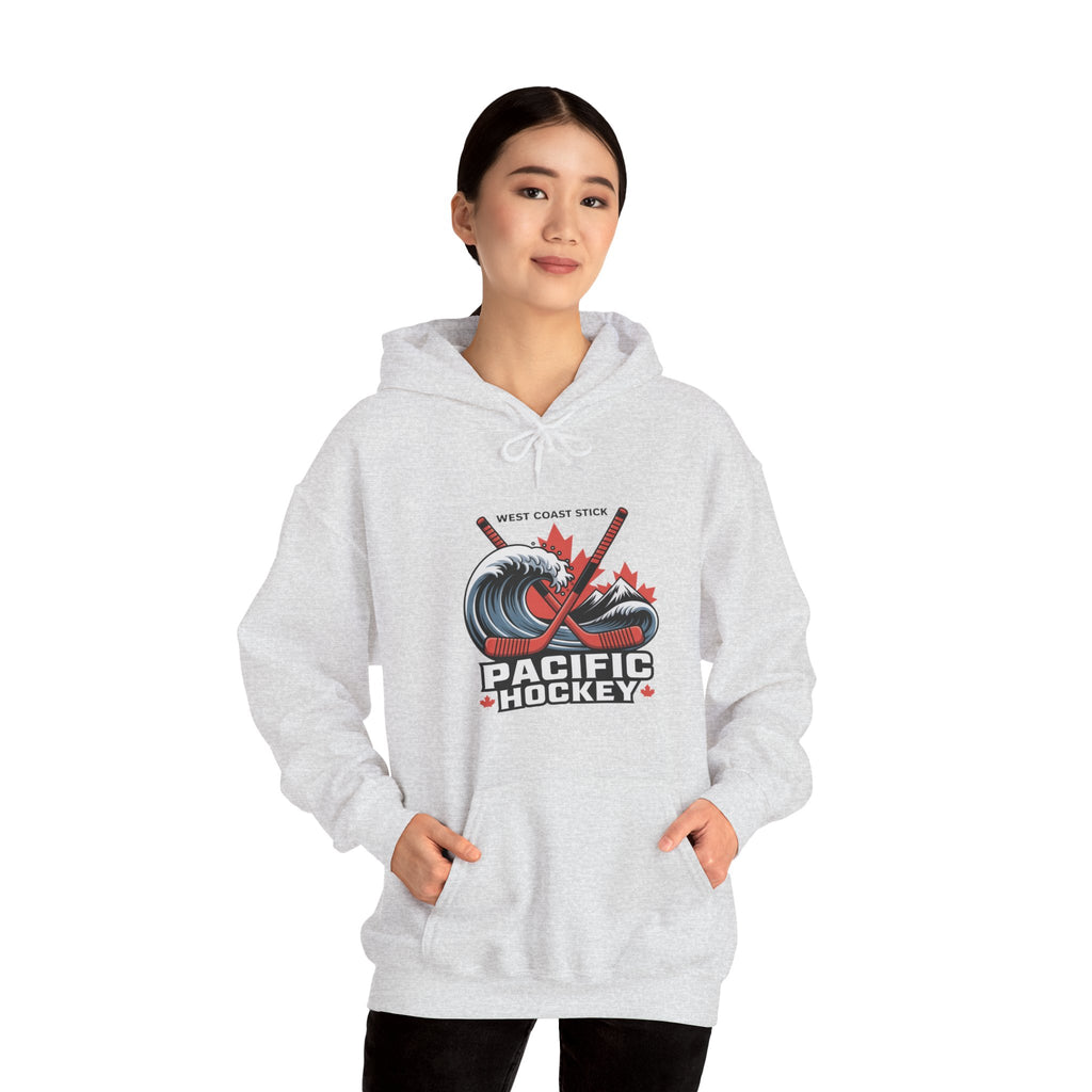 Pacific Hockey Hoodie — West Coast Waves Hockey Logo Pullover