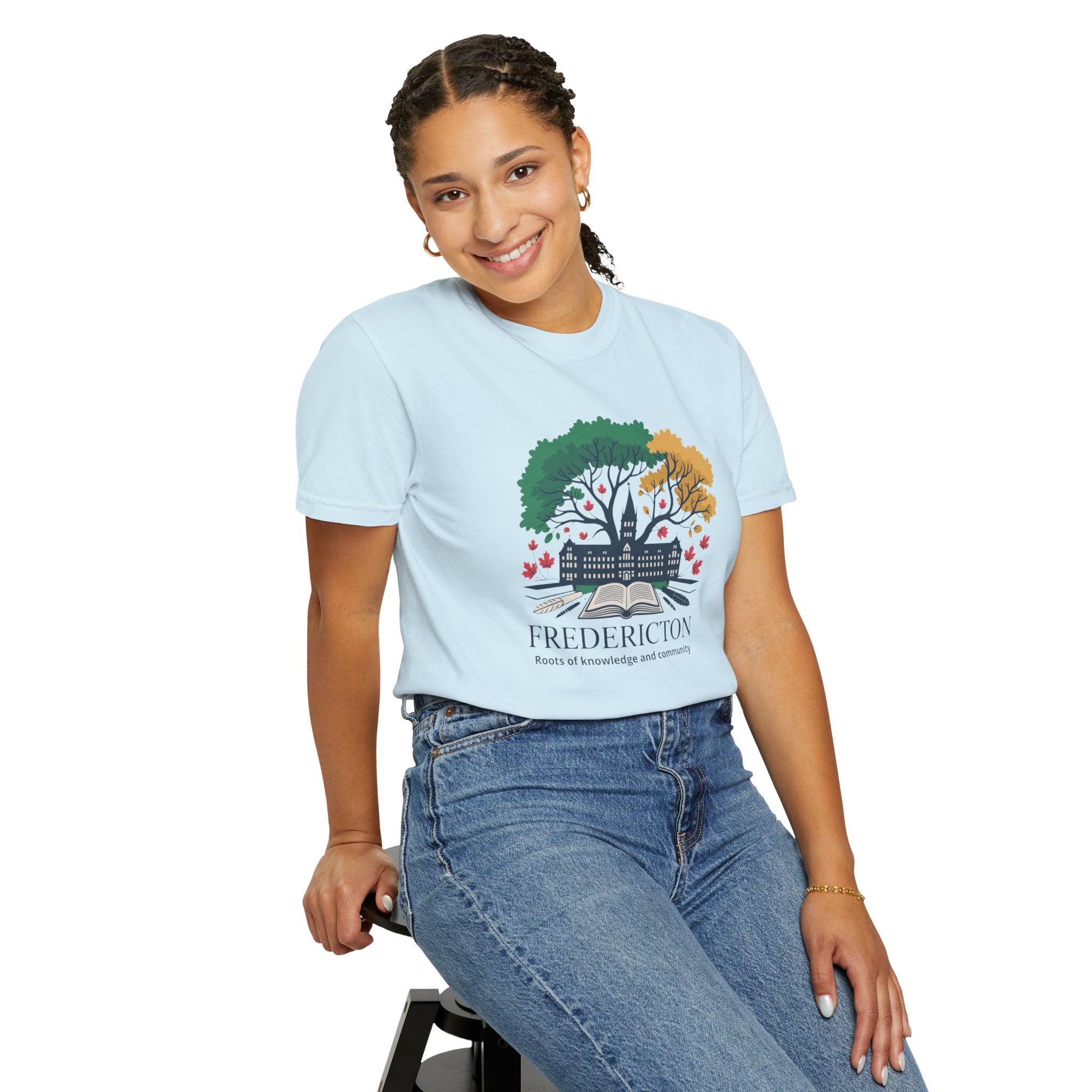 Fredericton Autumn Tree T-Shirt — City Landmark Tee