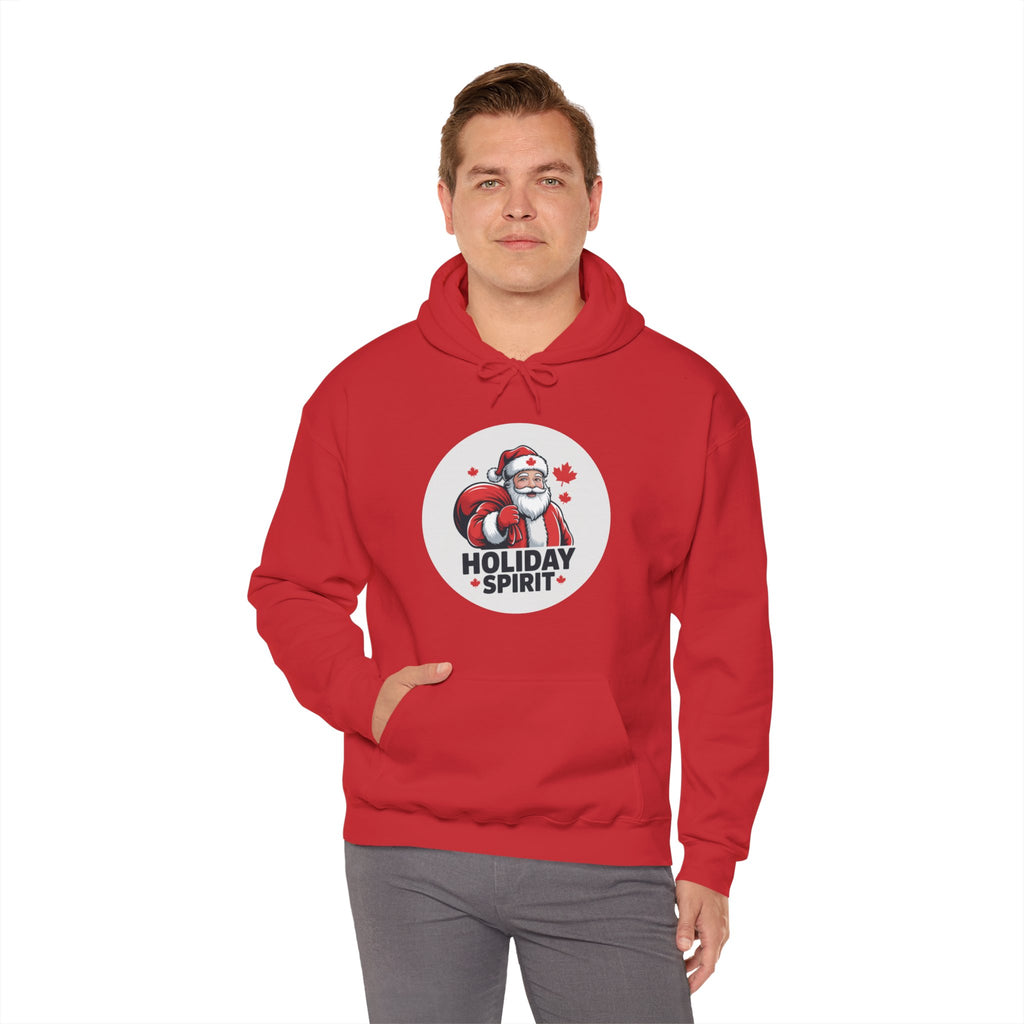 Holiday Spirit Hoodie – Santa Claus Christmas Sweatshirt