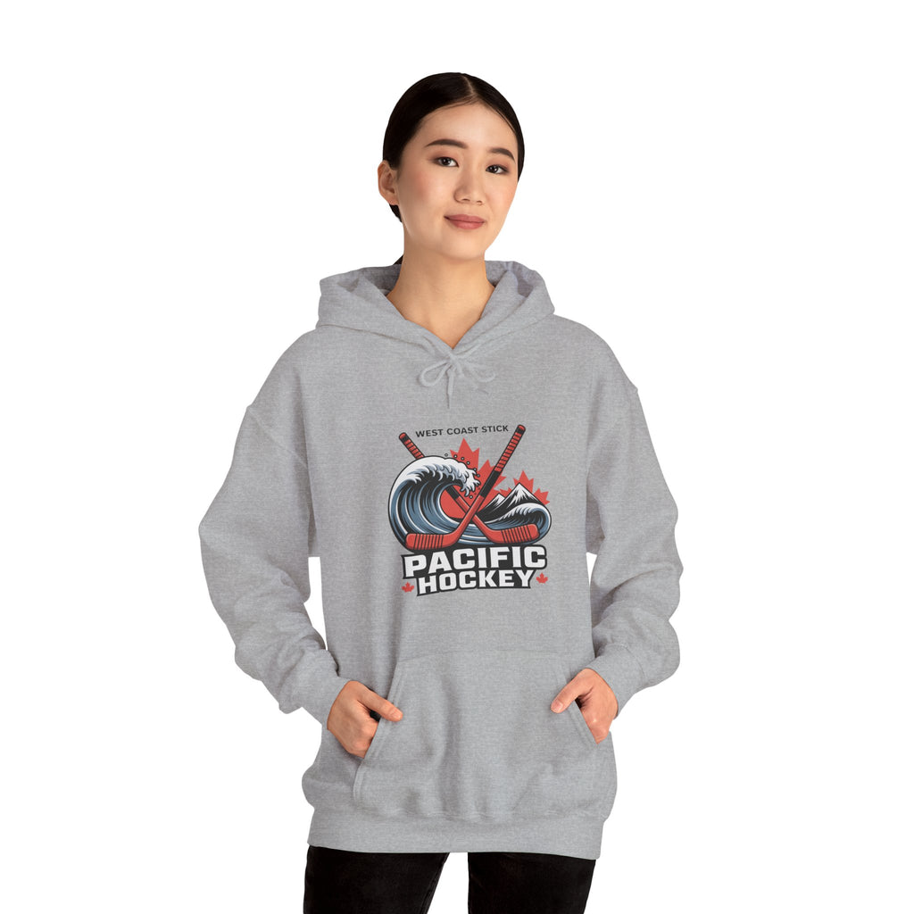 Pacific Hockey Hoodie — West Coast Waves Hockey Logo Pullover