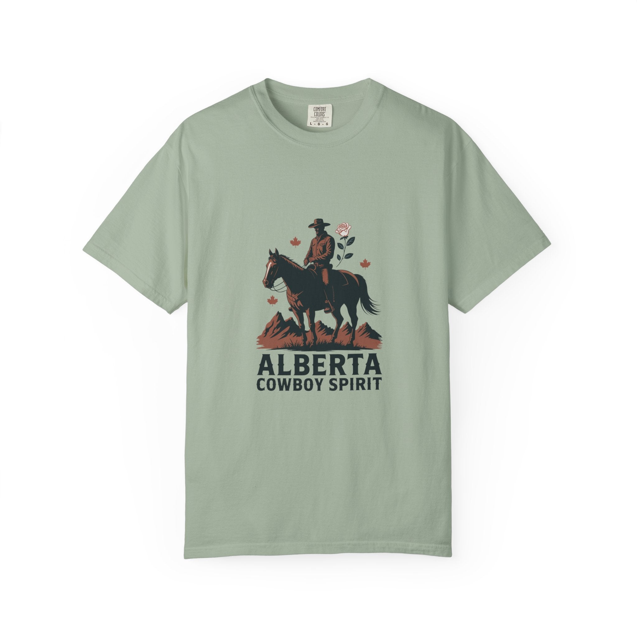 Alberta Cowboy Spirit Unisex Garment-Dyed T-Shirt