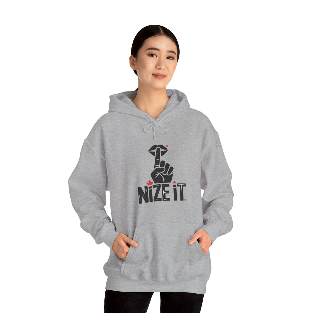 'NiZe iT' Peace Hand Graphic Pullover Hoodie