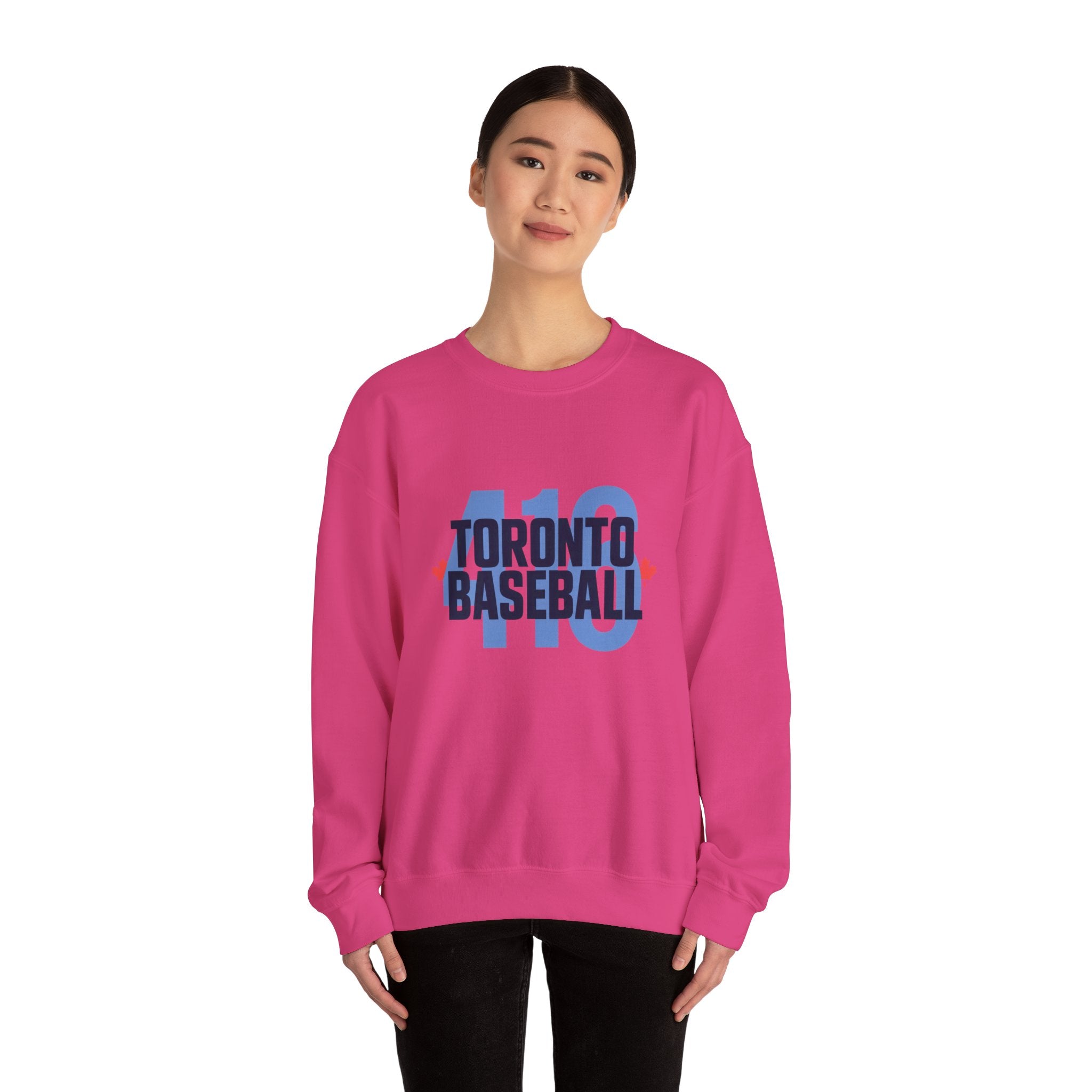 Toronto Baseball 416 Sweatshirt – Retro Toronto Blue Crewneck