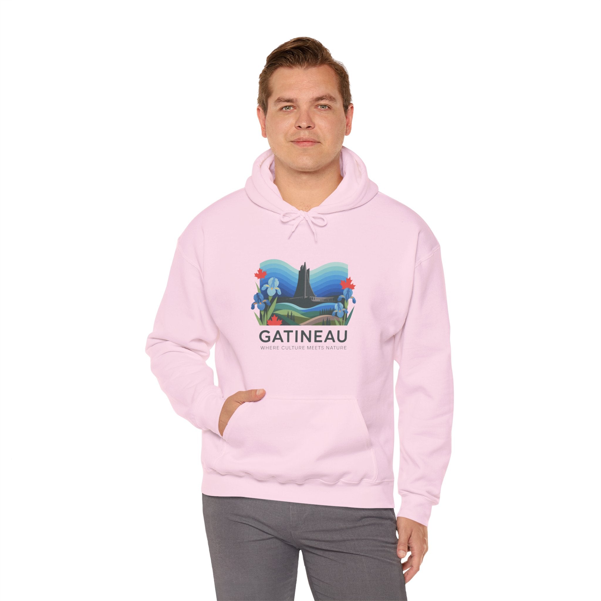 Gatineau Scenic Hoodie — Nature Park Landscape Graphic Sweatshirt