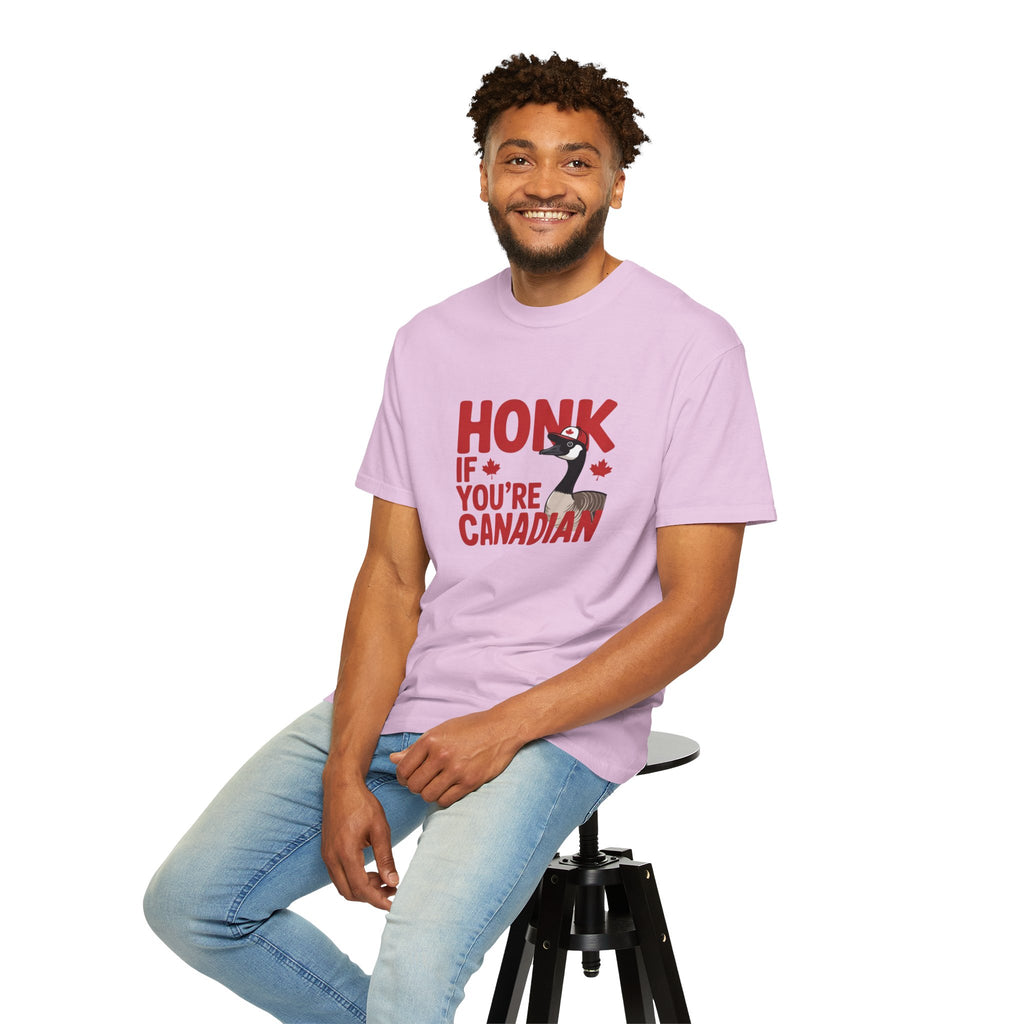 Honk If You’re Canadian T-Shirt — Funny Canada Goose Pride Tee