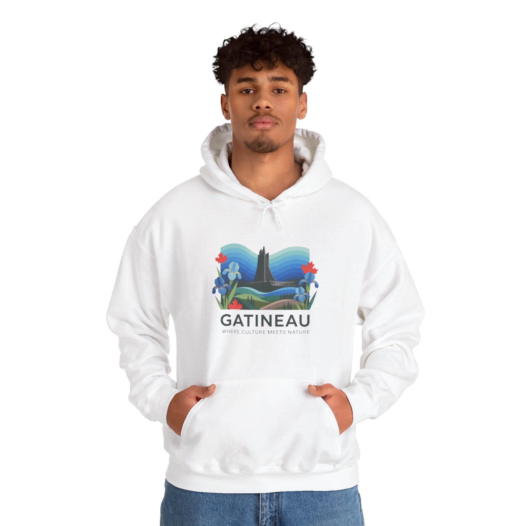 Gatineau Scenic Hoodie — Nature Park Landscape Graphic Sweatshirt