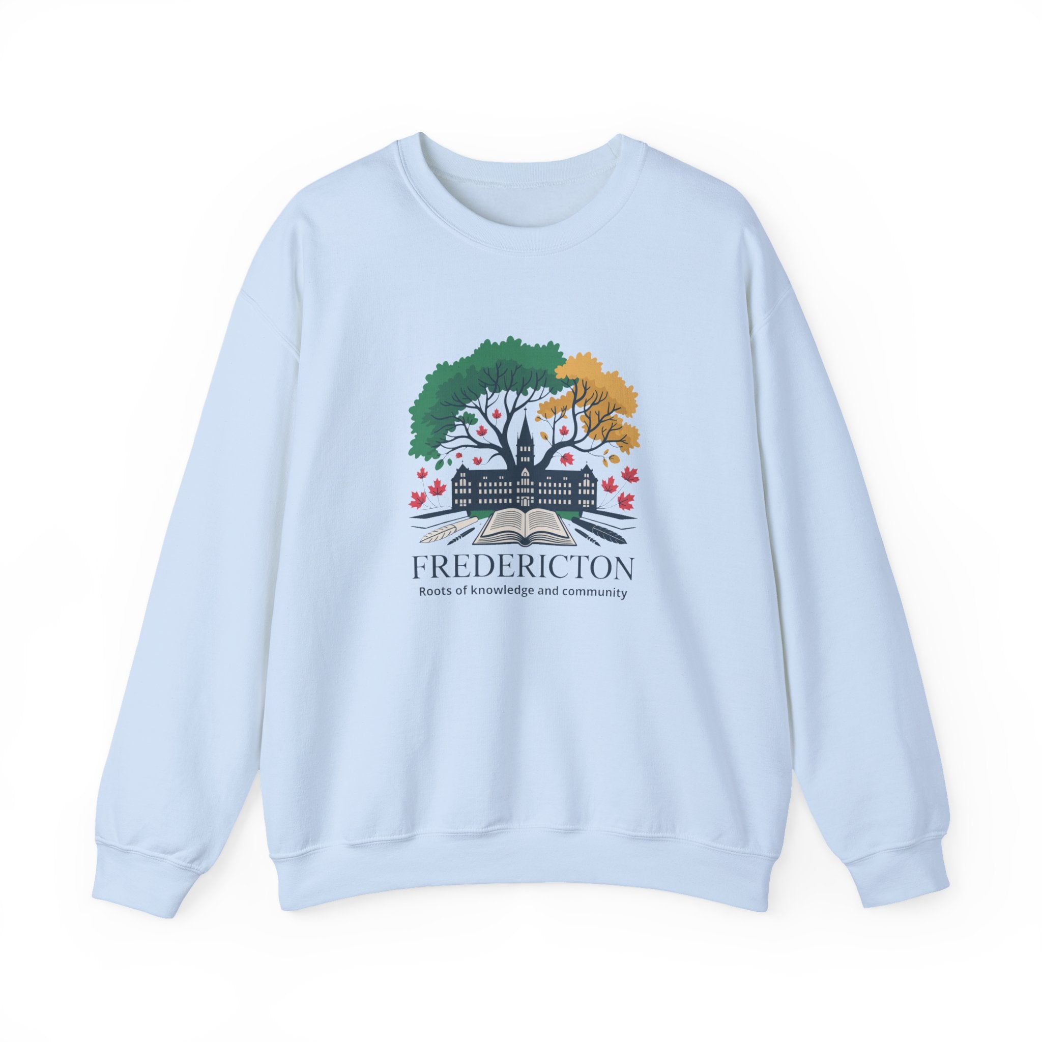 Fredericton Autumn Tree Crewneck Sweatshirt