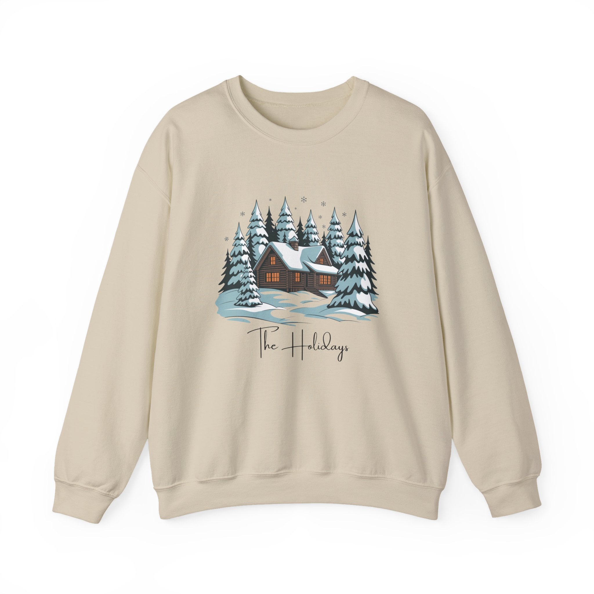 Holiday Cabin Sweatshirt — The Holidays Winter Crewneck