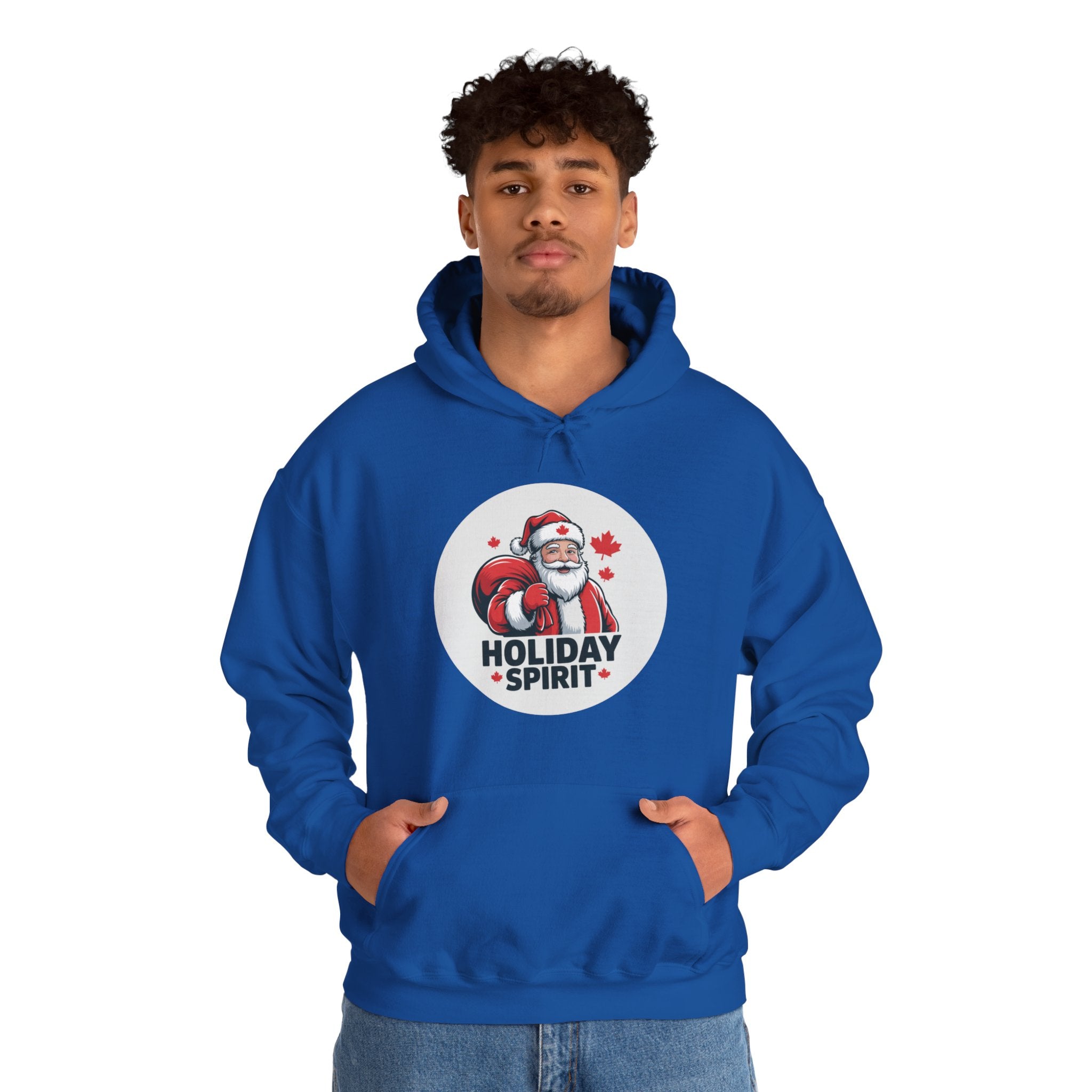 Holiday Spirit Hoodie – Santa Claus Christmas Sweatshirt