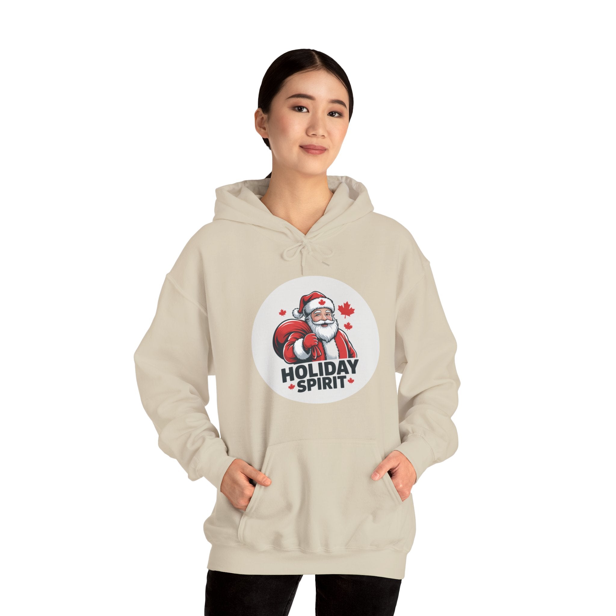 Holiday Spirit Hoodie – Santa Claus Christmas Sweatshirt