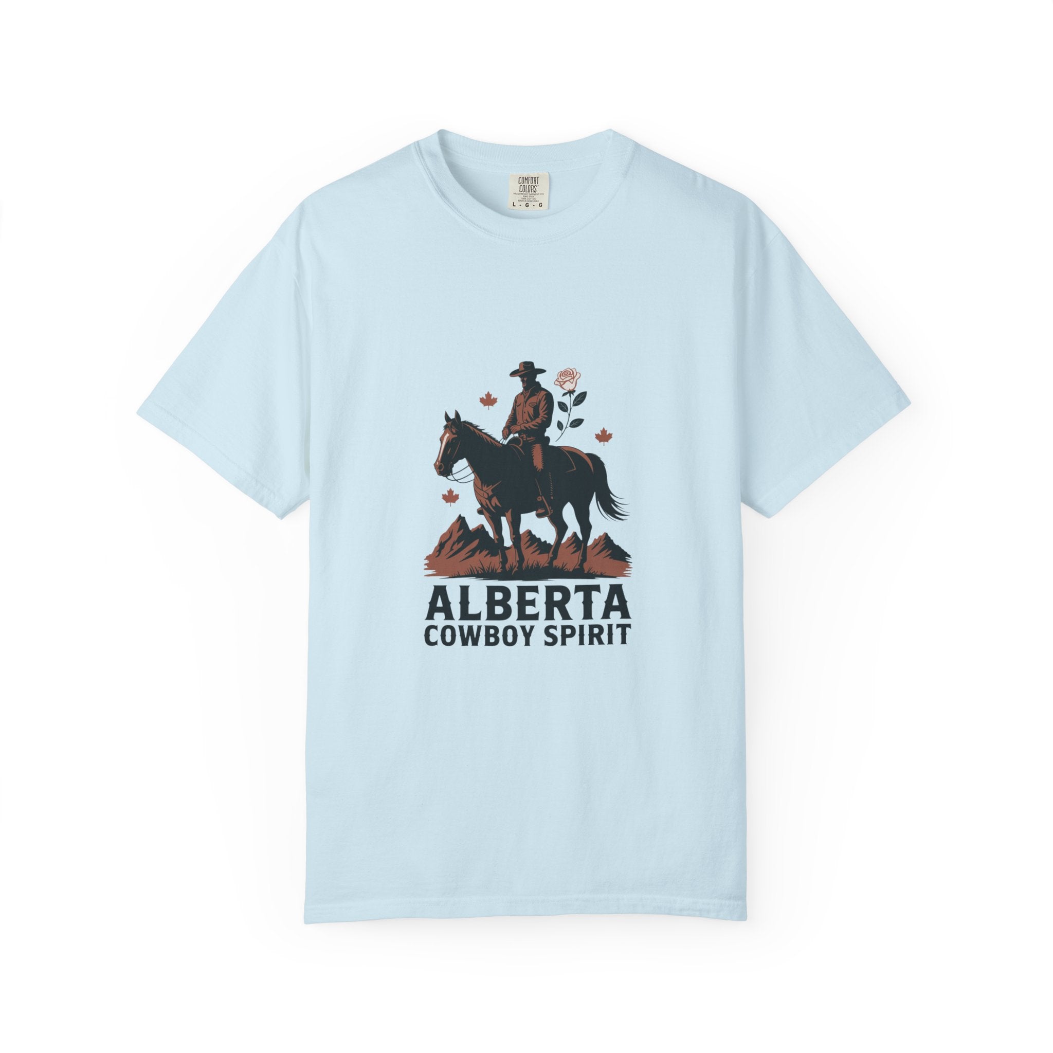 Alberta Cowboy Spirit Unisex Garment-Dyed T-Shirt