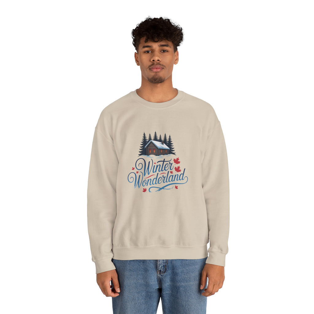 Winter Wonderland Sweatshirt — Cozy Cabin Holiday Crewneck