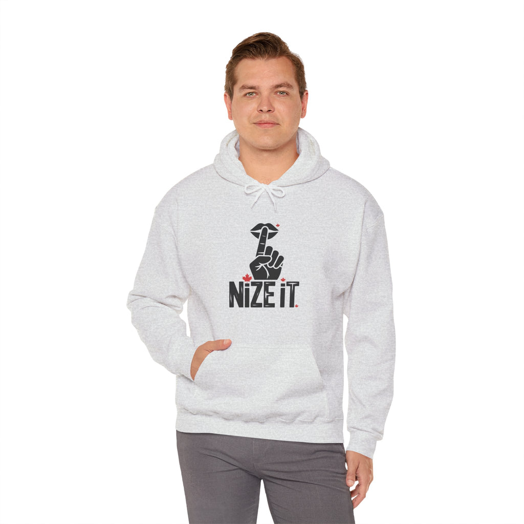 'NiZe iT' Peace Hand Graphic Pullover Hoodie