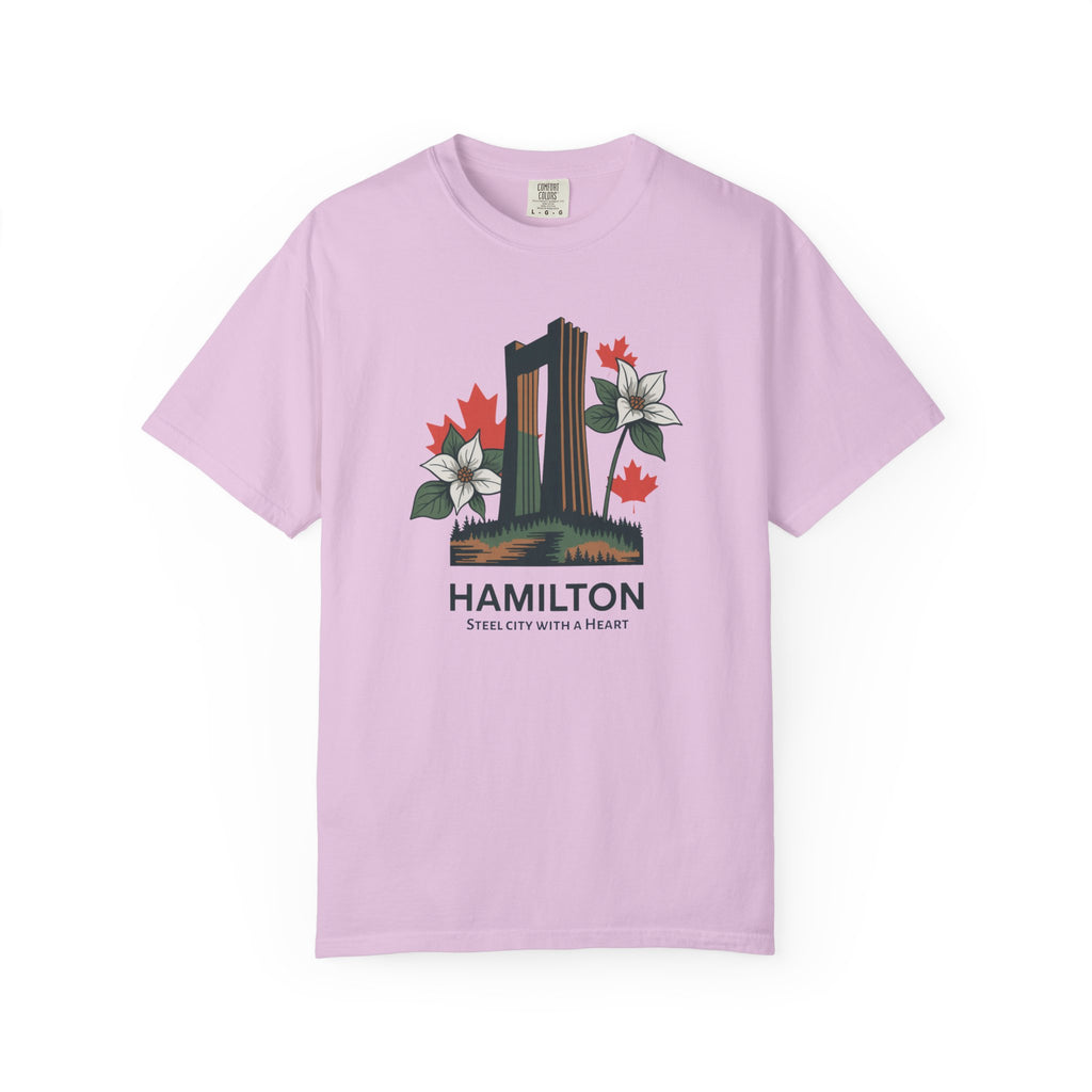 Hamilton Landmark Tee — 'Steel City with a Heart' Graphic T-Shirt