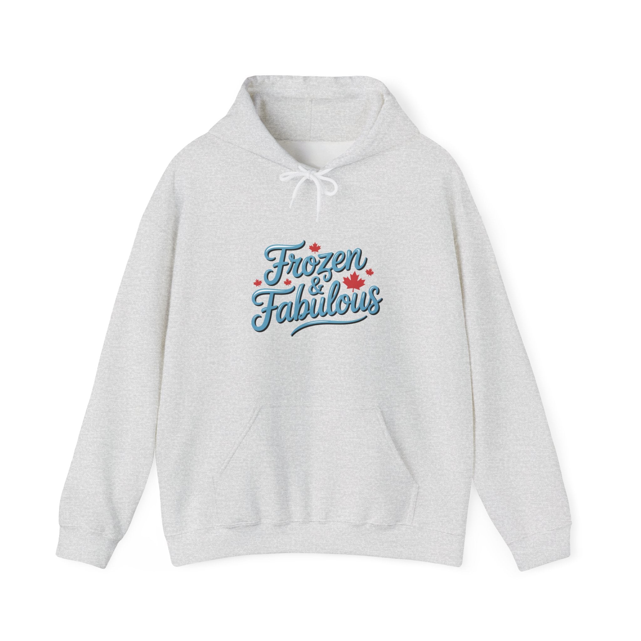 "Frozen & Fabulous" Retro Script Pullover - Hoodie