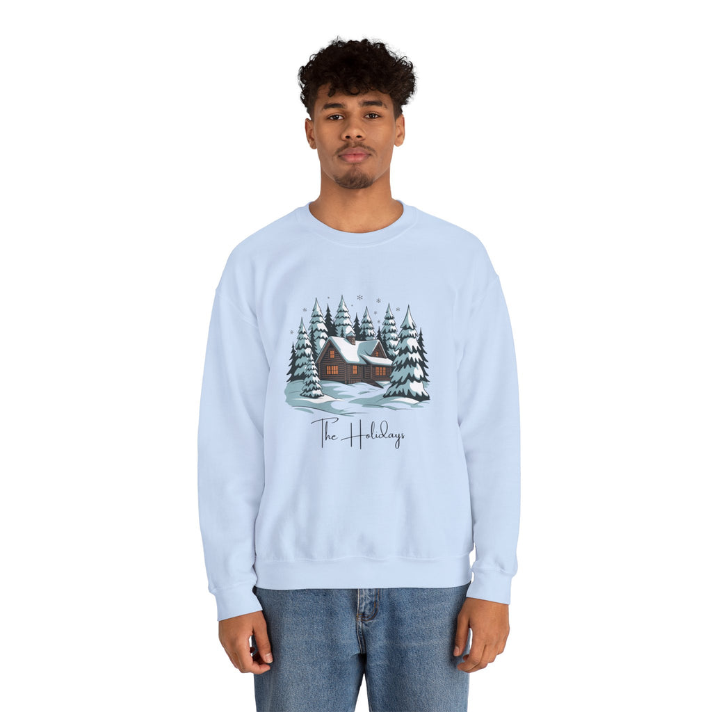 Holiday Cabin Sweatshirt — The Holidays Winter Crewneck