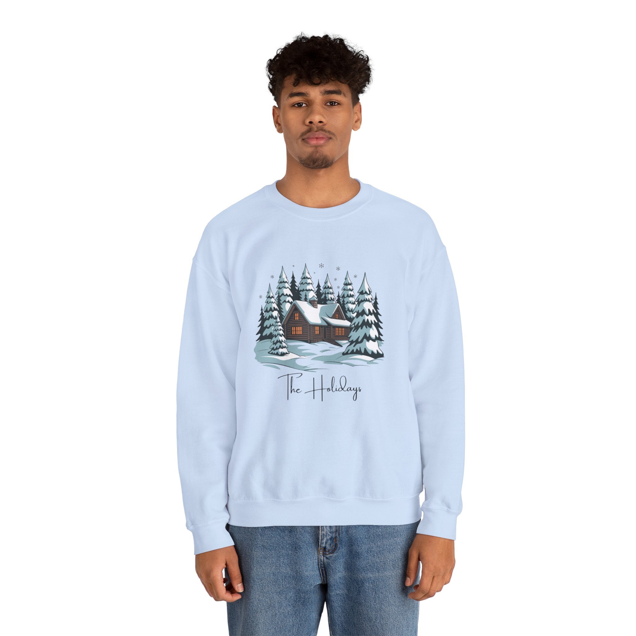 Holiday Cabin Sweatshirt — The Holidays Winter Crewneck