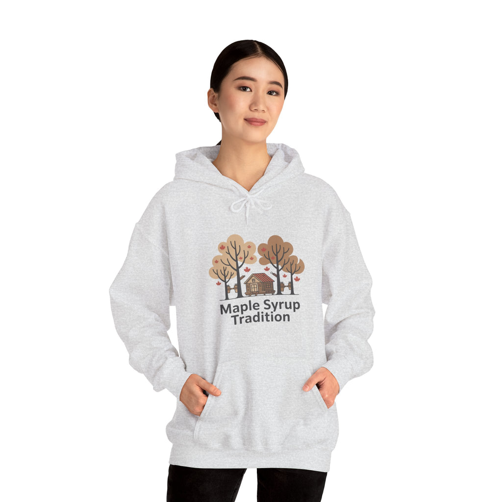Maple Syrup Tradition Hoodie — Cozy Fall Cabin Sweatshirt