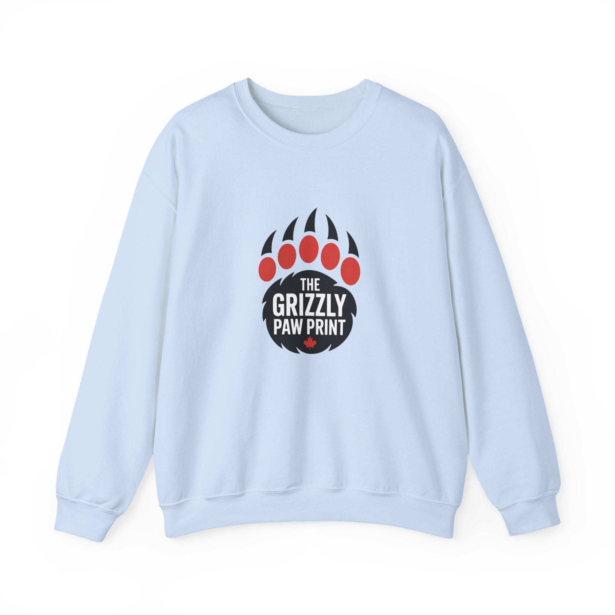 The Grizzly Paw Print Logo Crewneck - Sweatshirt