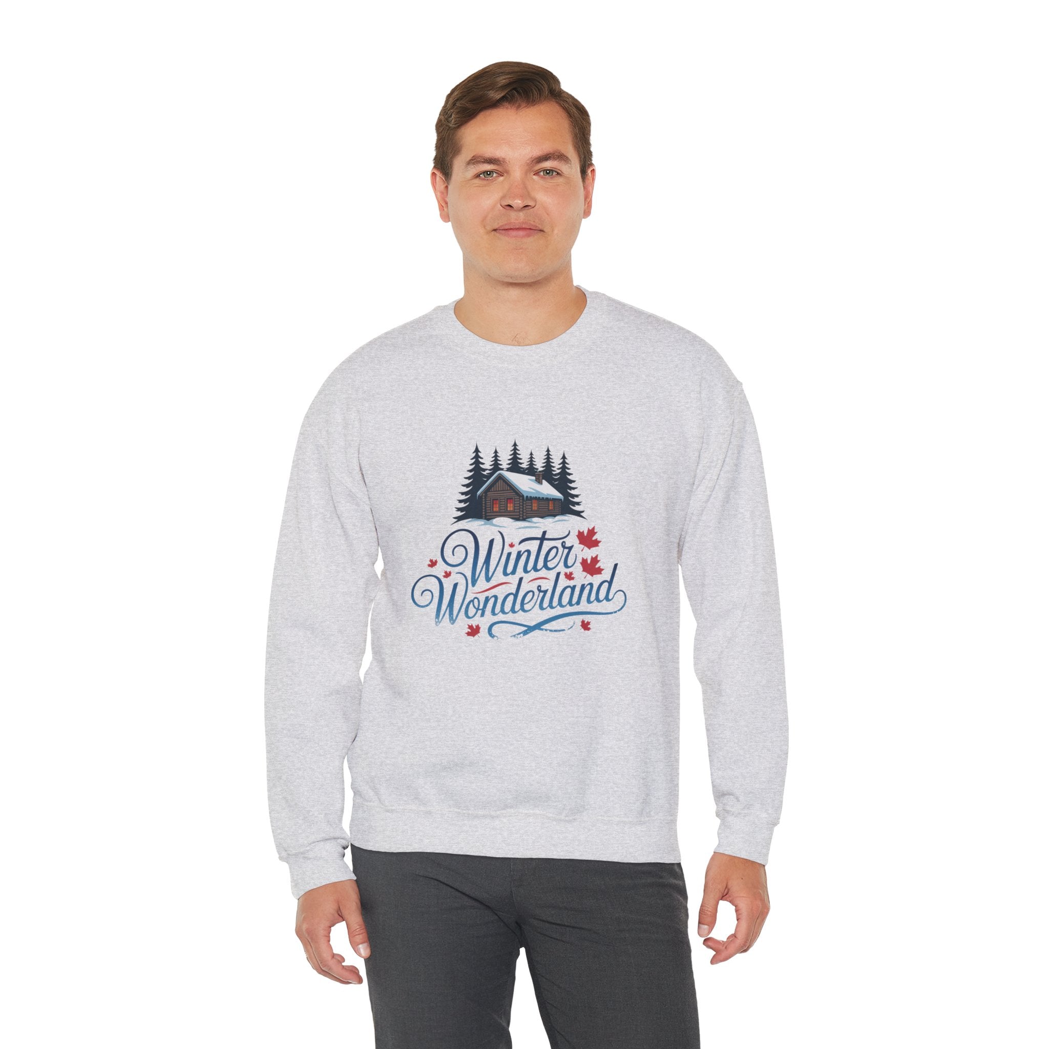 Winter Wonderland Sweatshirt — Cozy Cabin Holiday Crewneck
