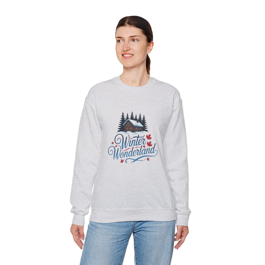 Winter Wonderland Sweatshirt — Cozy Cabin Holiday Crewneck