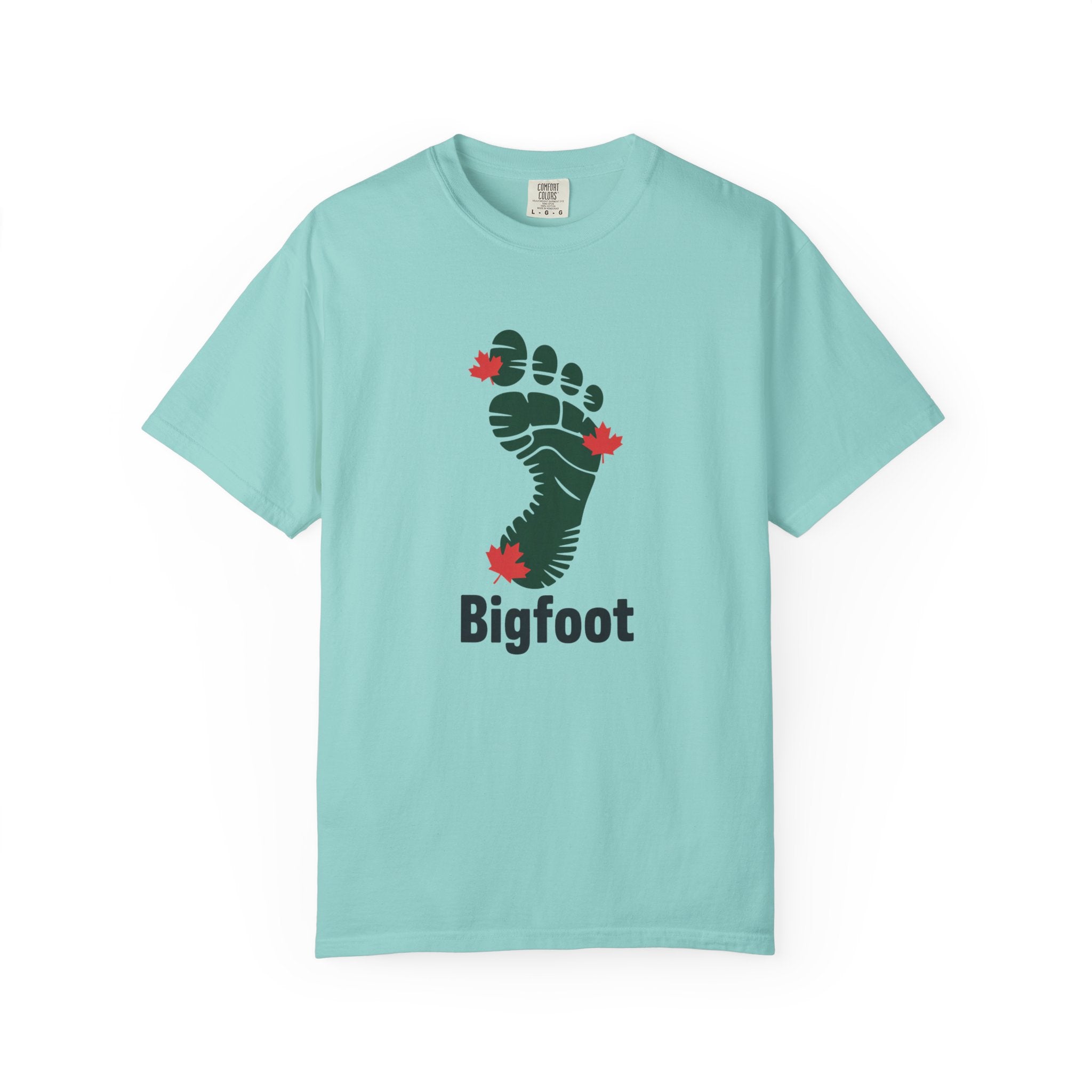 Bigfoot Footprint T-Shirt — Woodland Sasquatch Graphic Tee