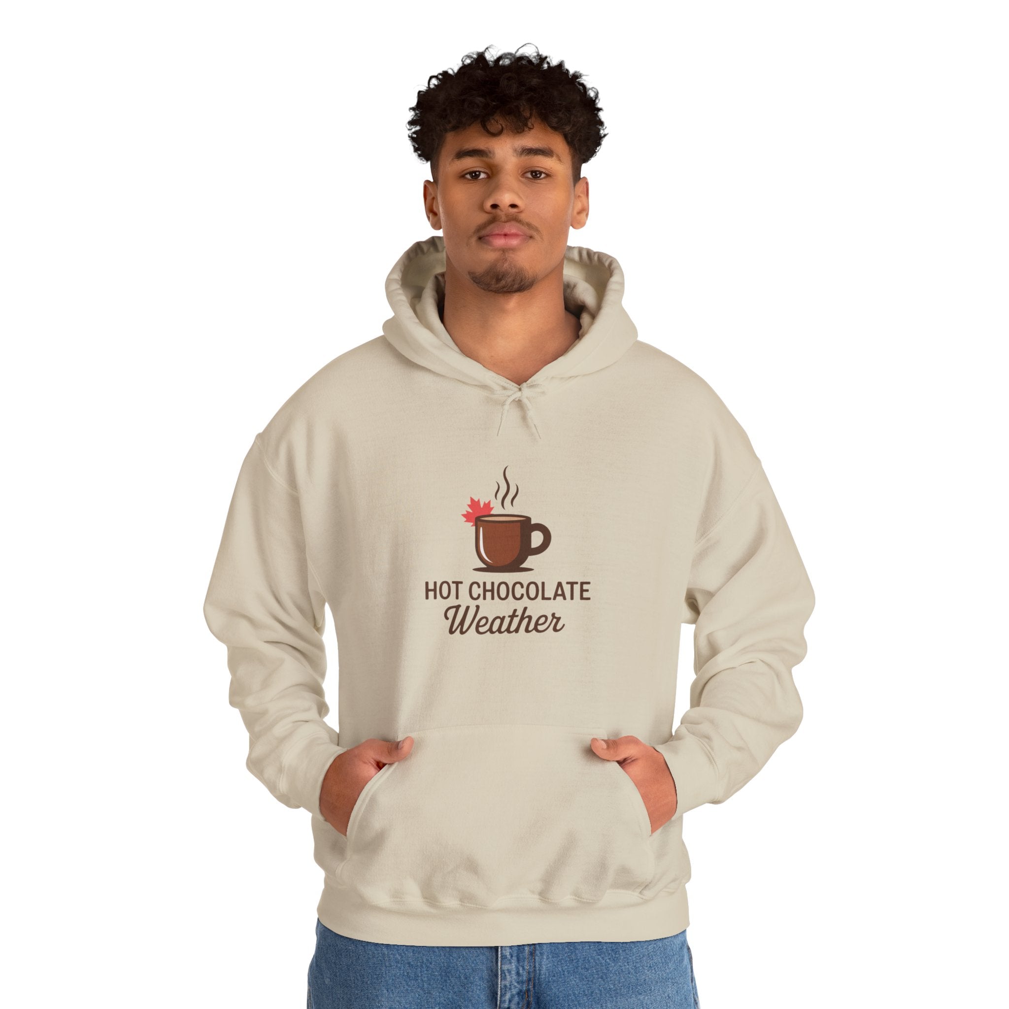 Hot Chocolate Weather Hoodie — Cozy Winter Cocoa Sweatshirt
