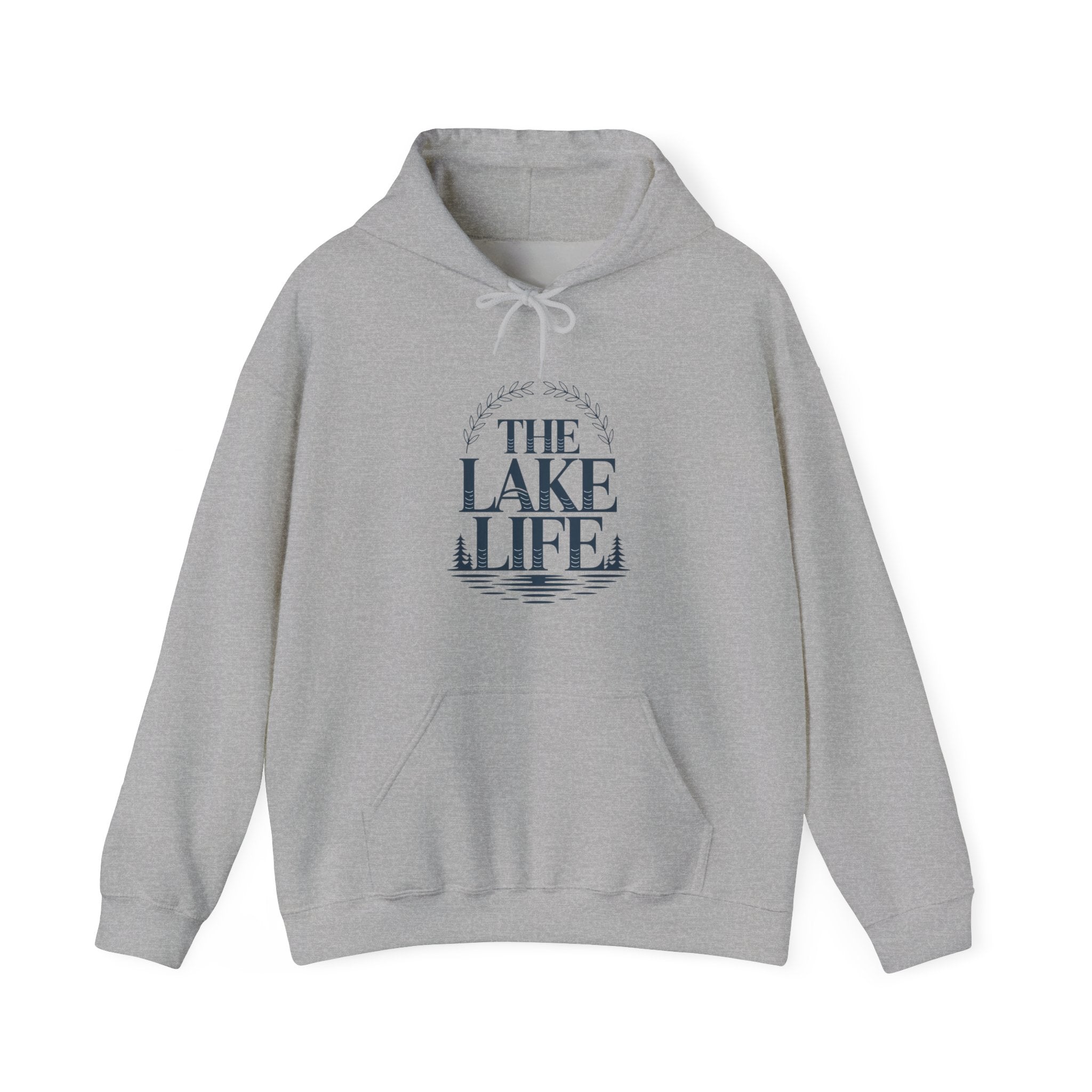Lake Life Hoodie — "The Lake Life" Cozy Outdoor Cabin Hoodie