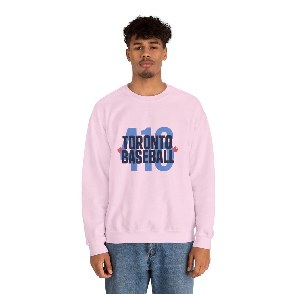 Toronto Baseball 416 Sweatshirt – Retro Toronto Blue Crewneck